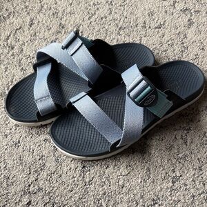 Chaco Purple and Blue Adjustable Sandals